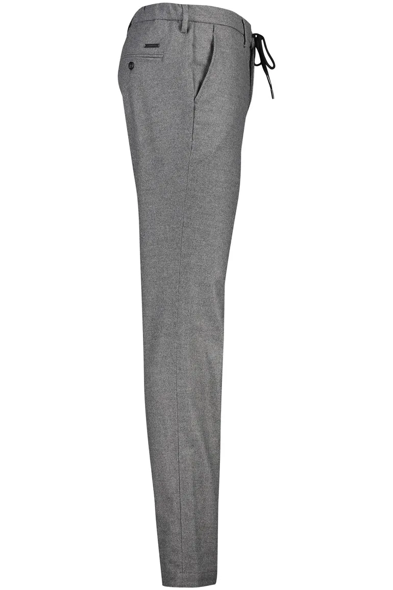 Alberto katoenen broek grijs