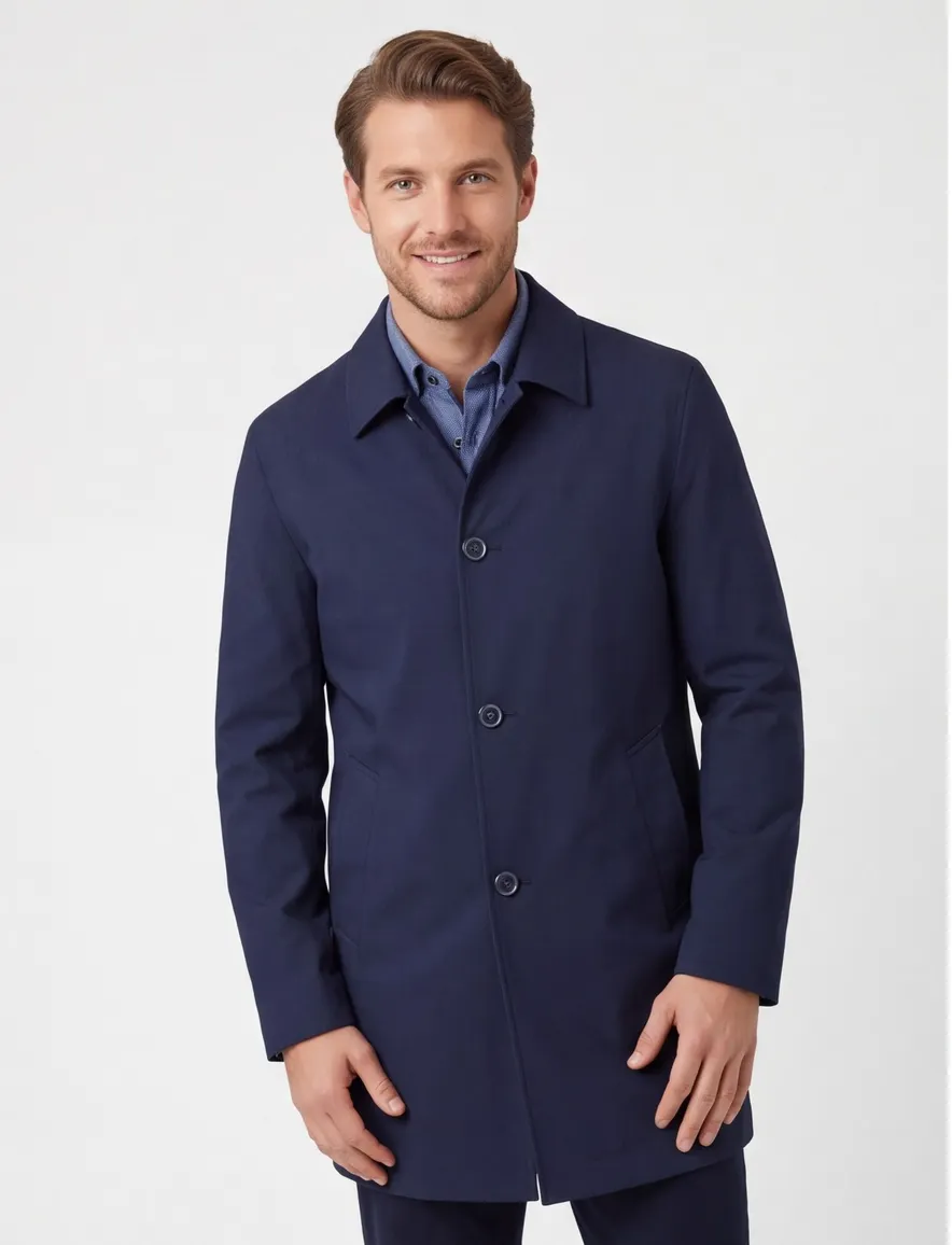 Dressler zomerjas donkerblauw waterafstotend