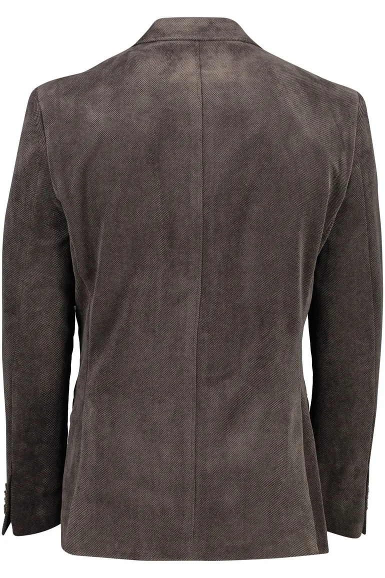 colbert Portofino normale fit bruin effen