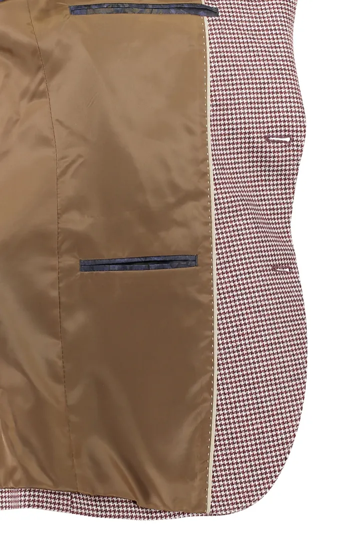 Portofino colbert normale fit rood