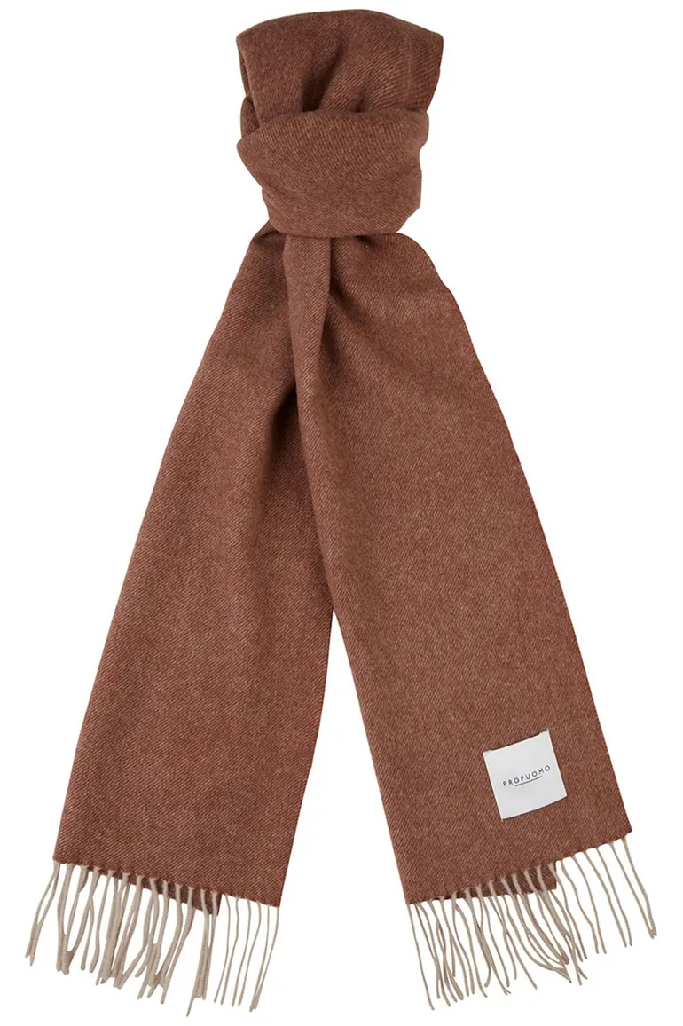 Profuomo sjaal bruin