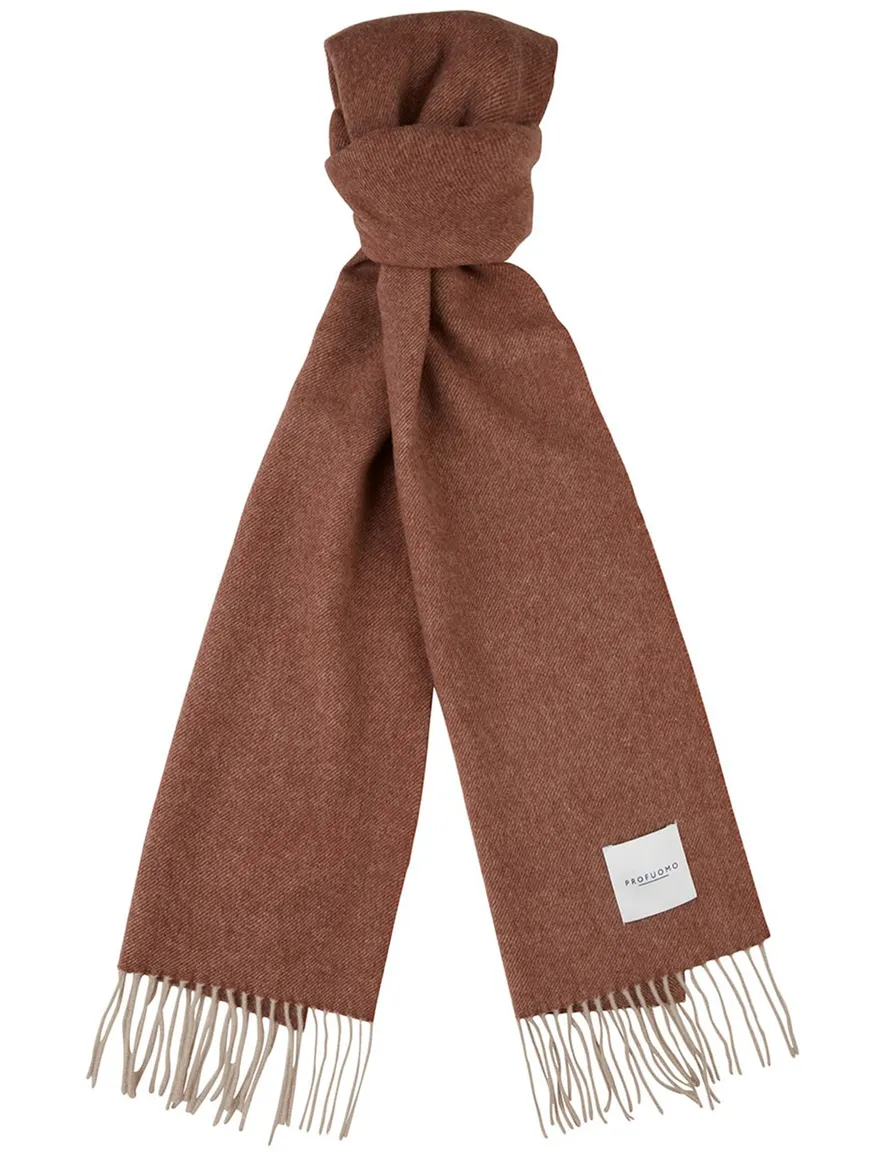 Profuomo sjaal bruin