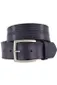 Lindenmann riem donkerblauw leer