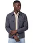 Elvine zomerjas navy normale fit effen rits borstzakken