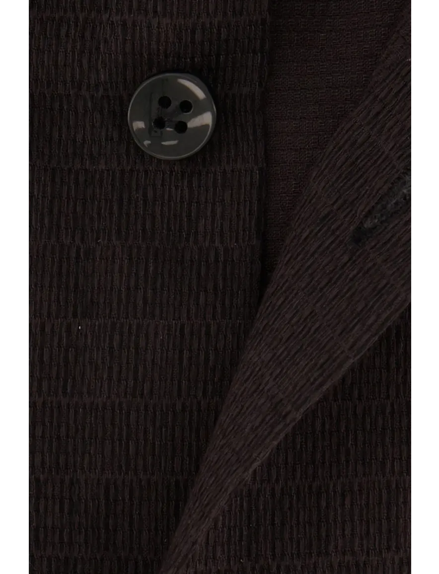 John Miller overhemd zwart Tailored Fit