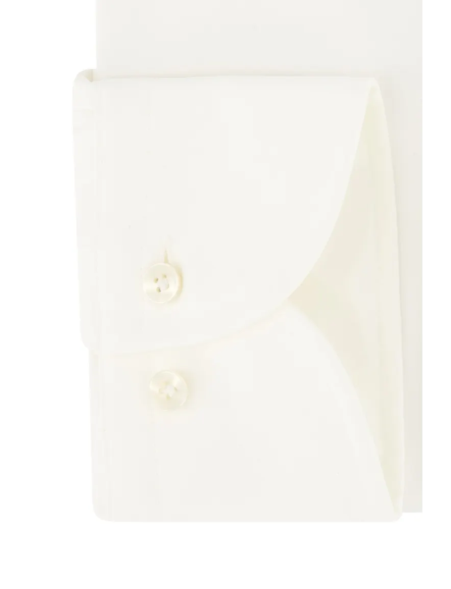 Profuomo overhemd zakelijk slim fit wit wide spread