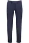 katoenen broek Eurex donkerblauw effen katoen