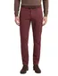 katoenen broek Eurex bordeaux effen katoen