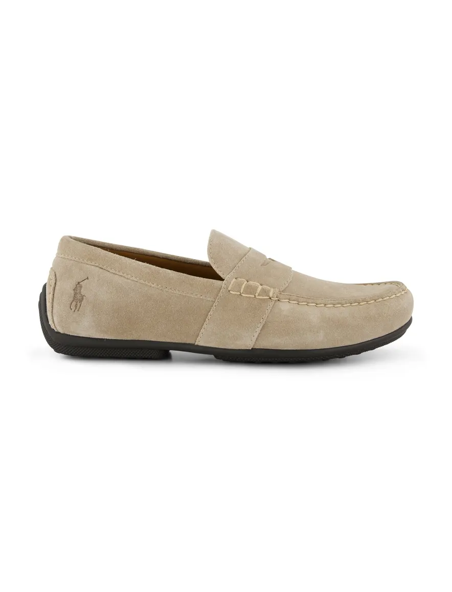Polo Ralph Lauren loafers beige suede
