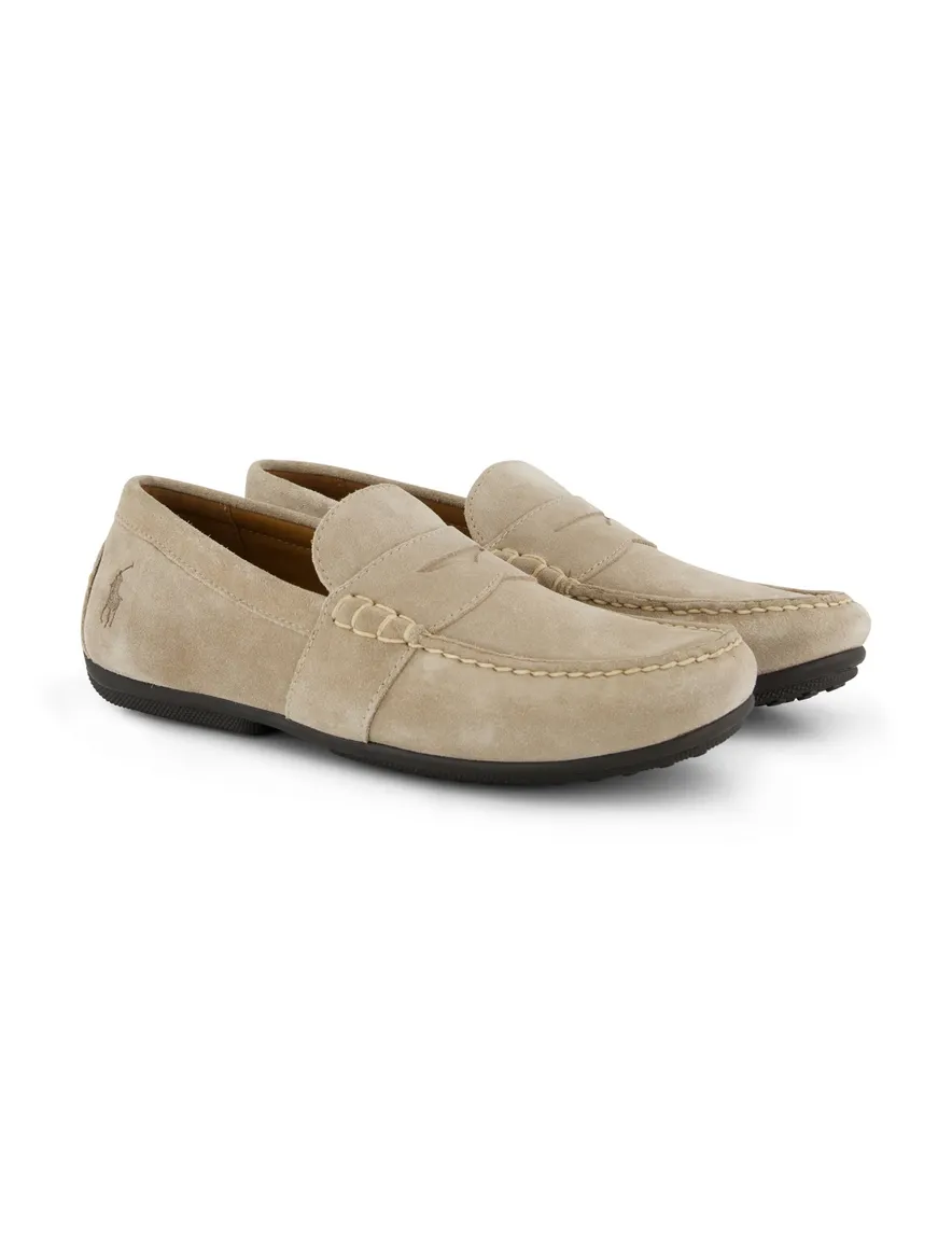 Polo Ralph Lauren loafers beige suede