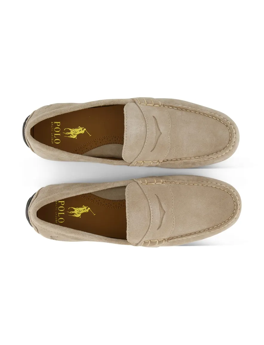 Polo Ralph Lauren loafers beige suede