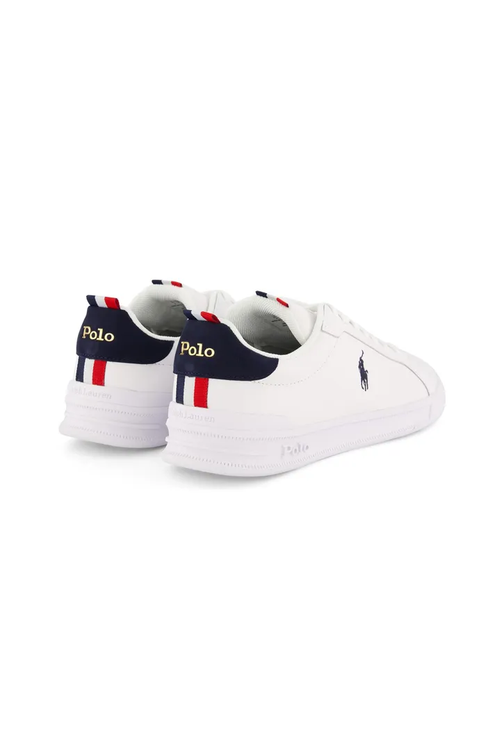 Polo Ralph Lauren sneakers effen leer wit
