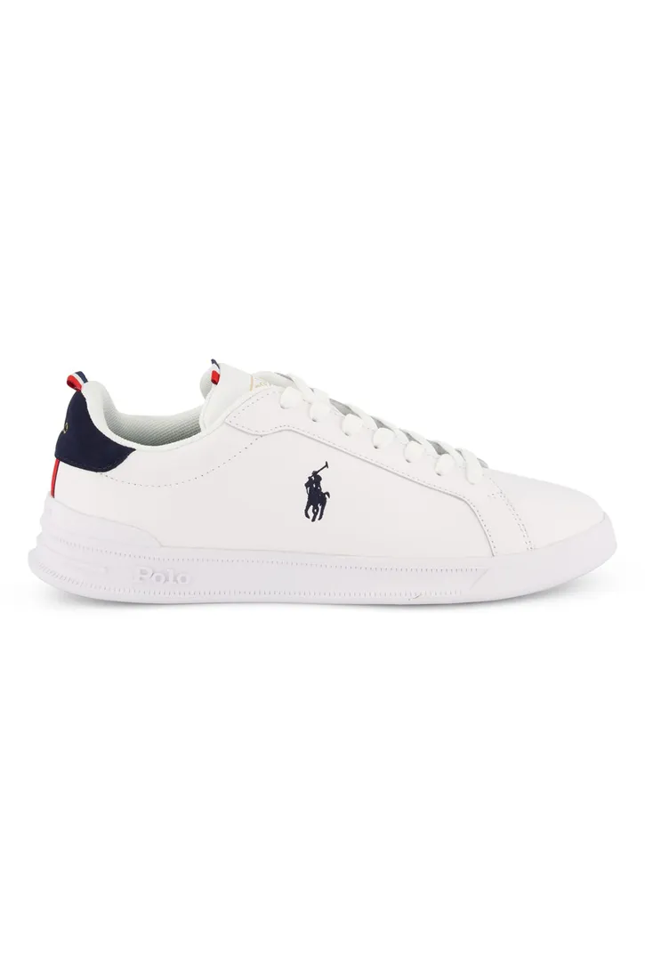 Polo Ralph Lauren sneakers effen leer wit