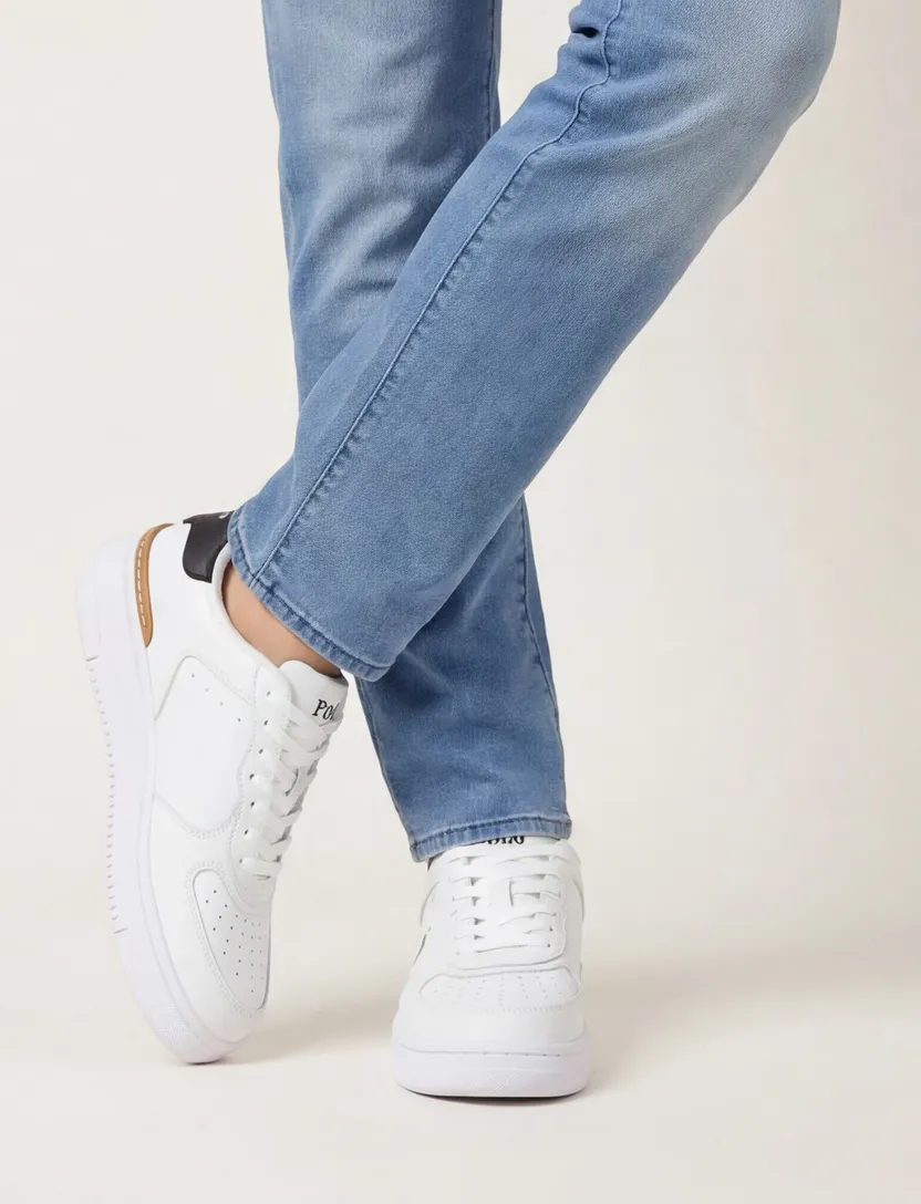 sneaker Polo Ralph Lauren wit/zwart