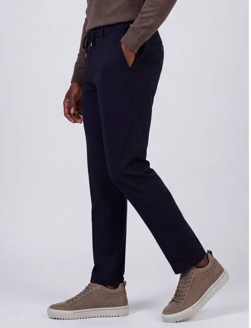 Broek Born With Appetite donkerblauw
