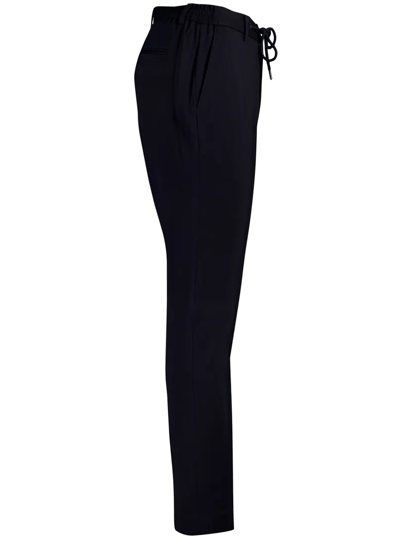 Broek Born With Appetite donkerblauw