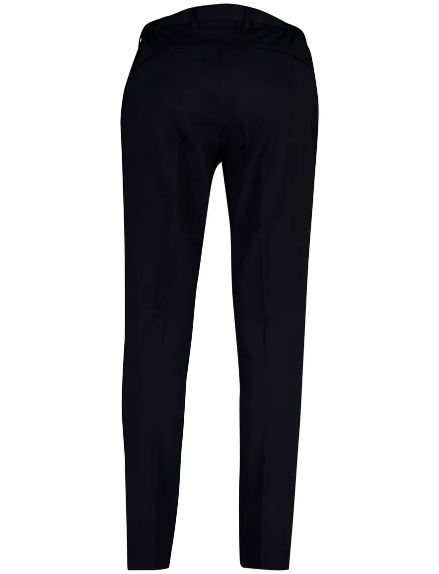 Born With Appetite chino donkerblauw effen