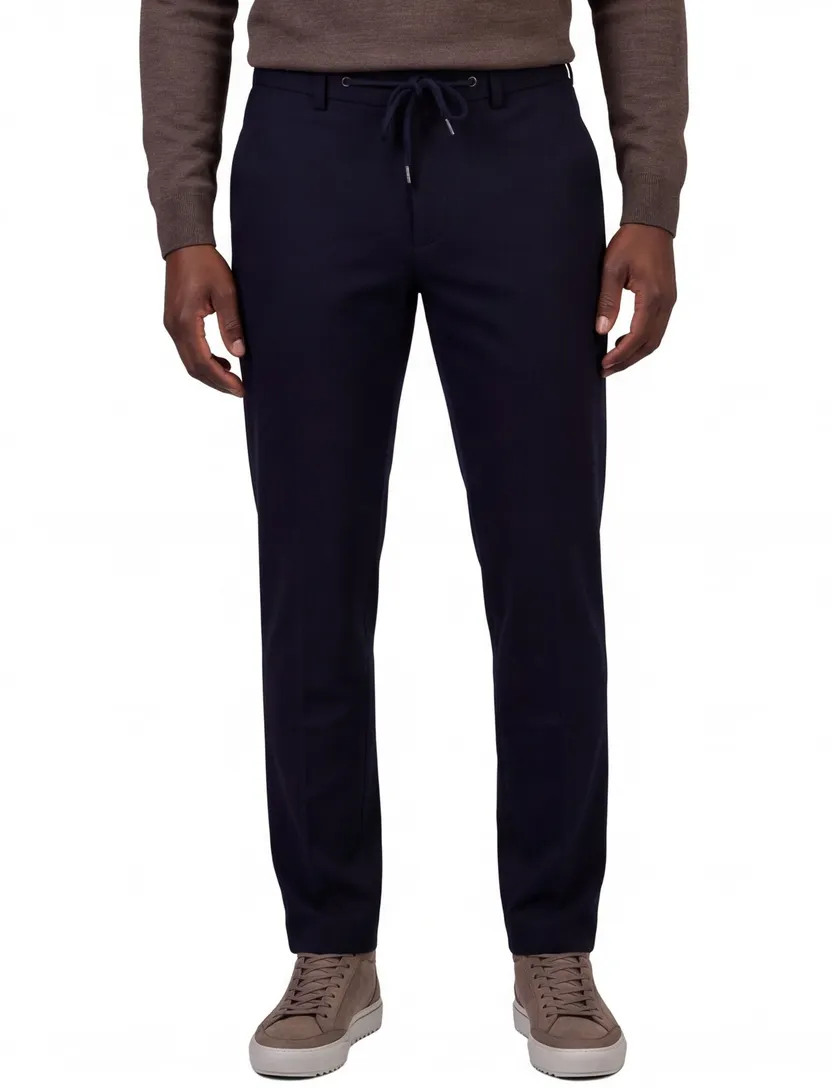 Broek Born With Appetite donkerblauw