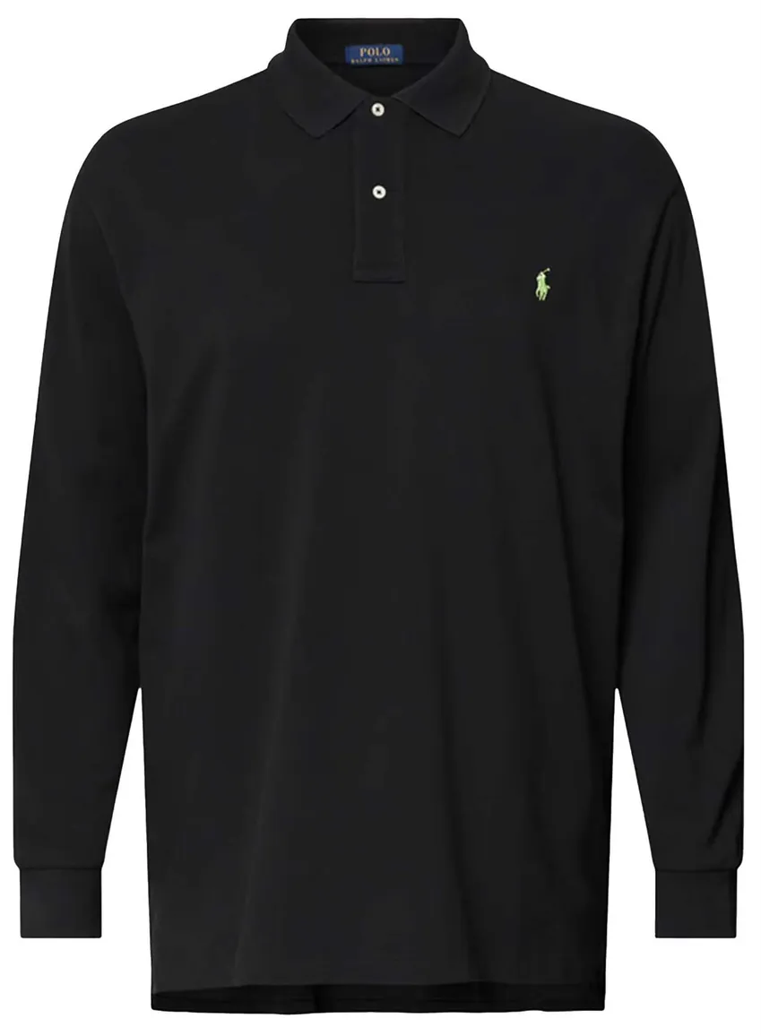Polo Ralph Lauren polo zwart Big & Tall