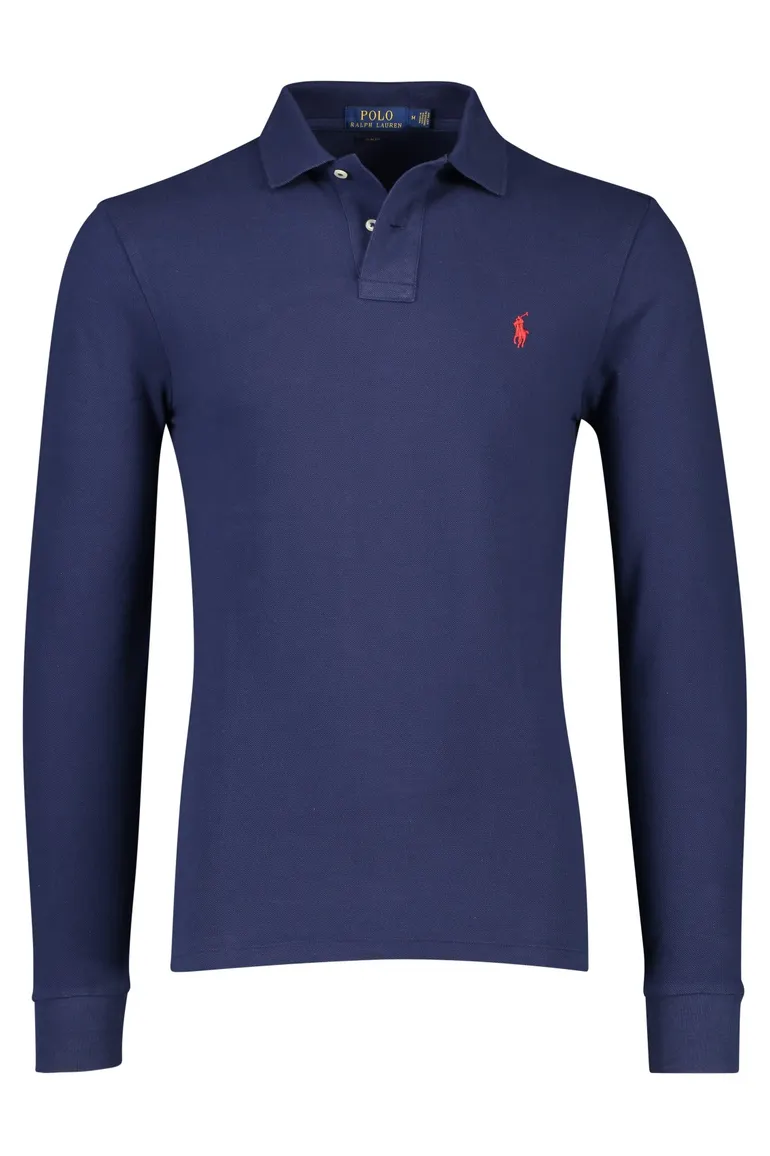 Polo Ralph Lauren polo lange mouw navy Big & Tall