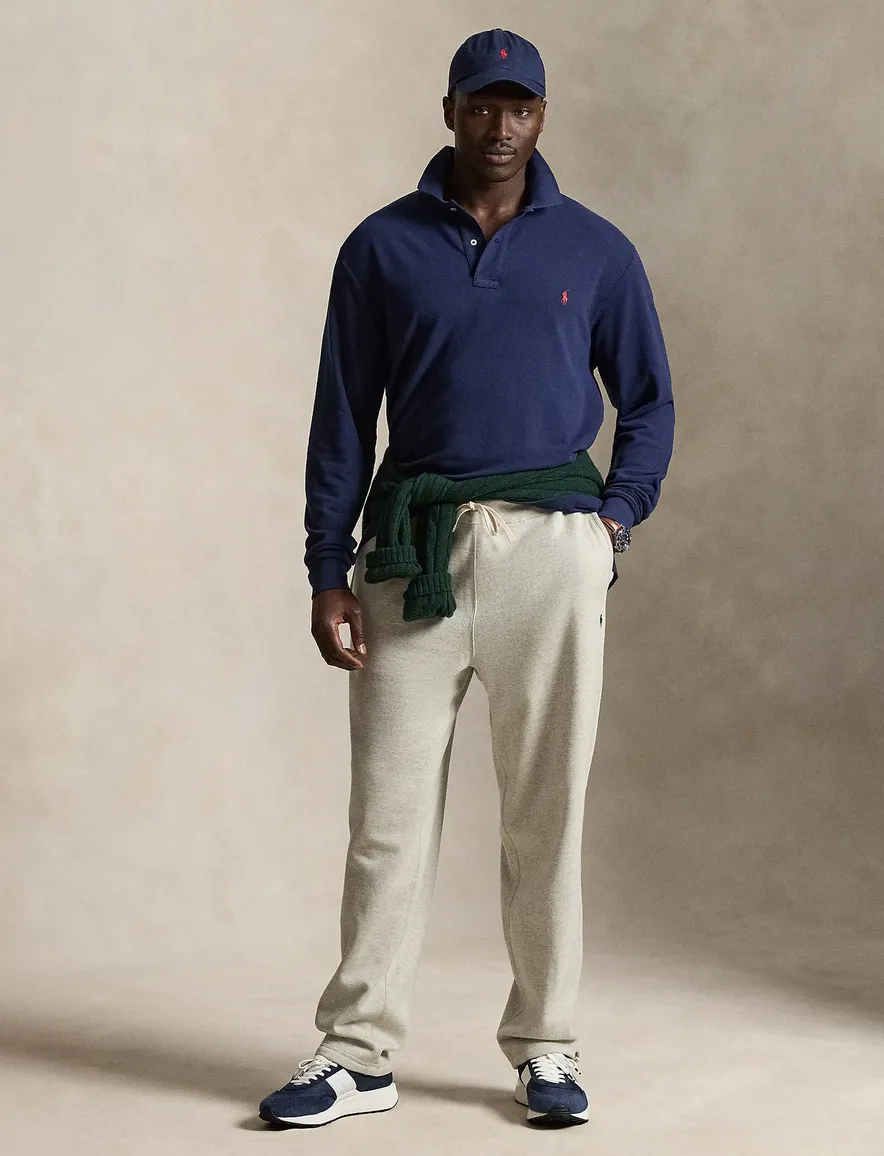 Polo Ralph Lauren polo effen kobaltblauw Big & Tall