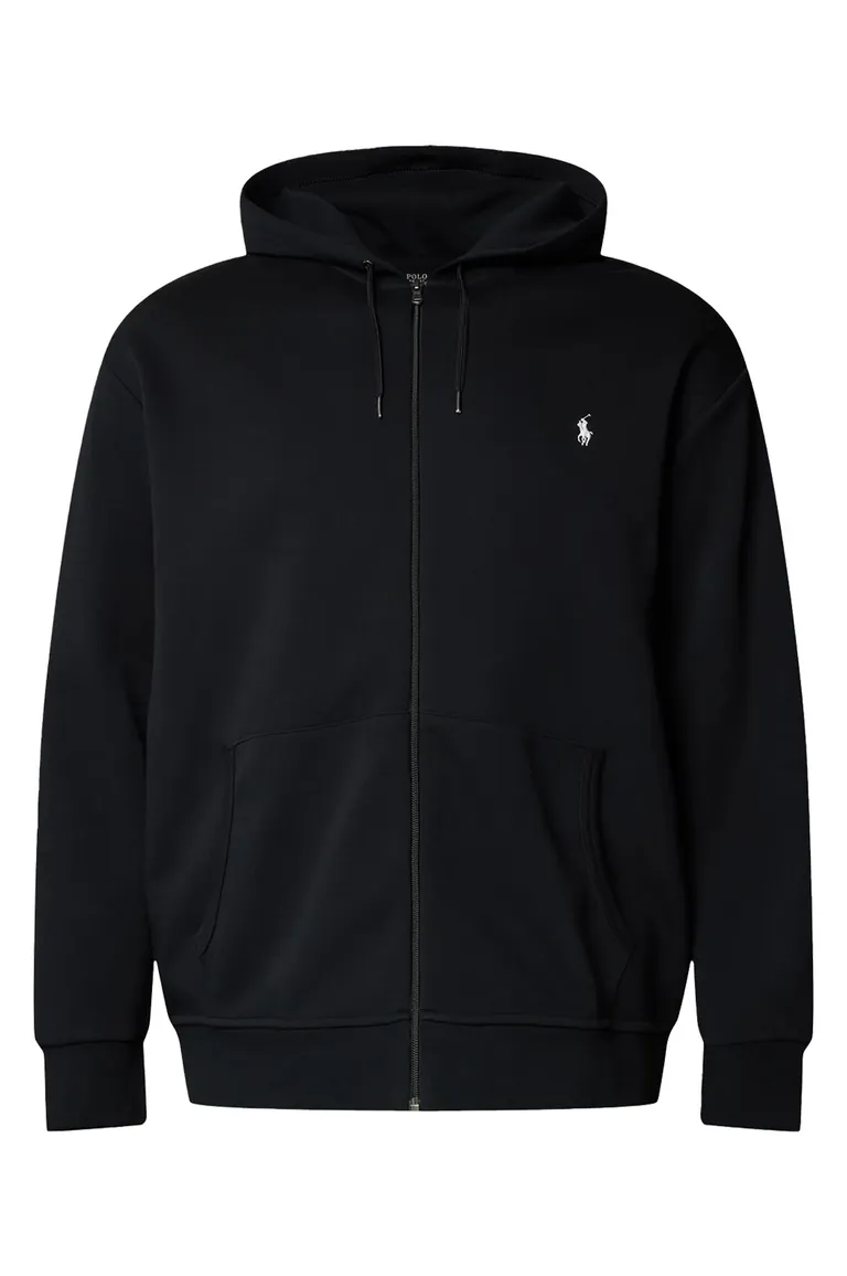 Big & Tall Polo Ralph Lauren vest zwart effen