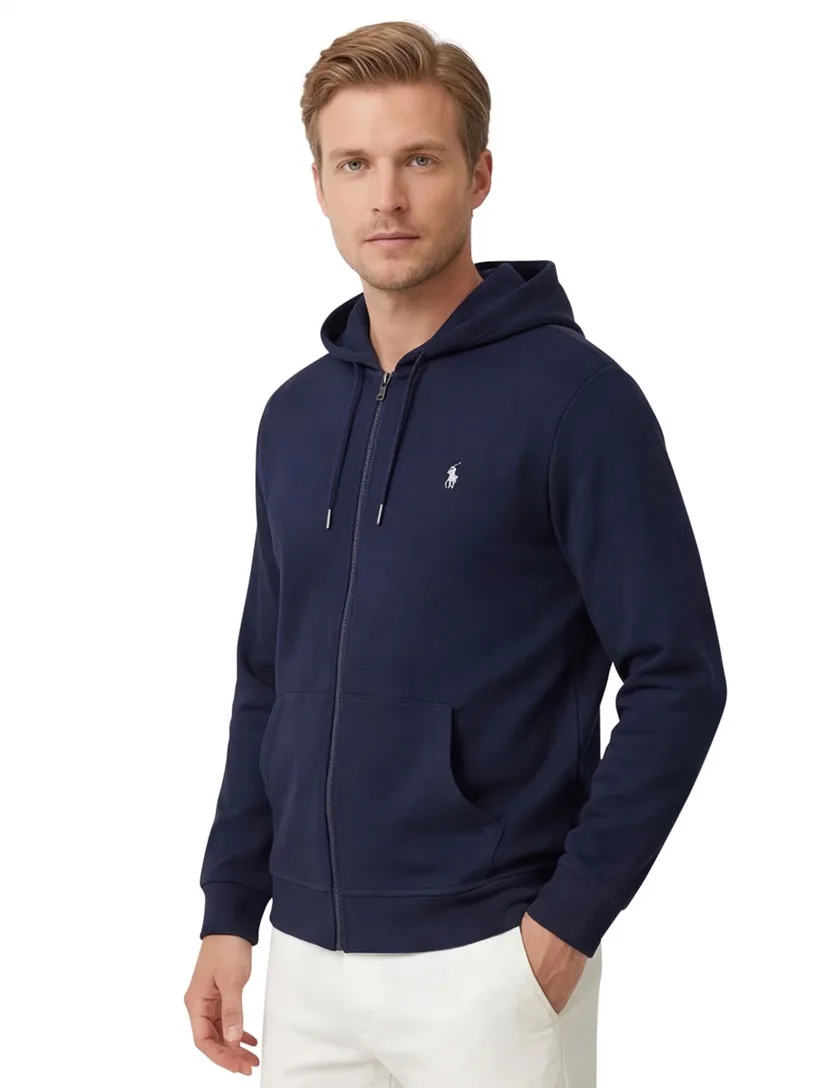 Big & Tall Polo Ralph Lauren vest donkerblauw logo