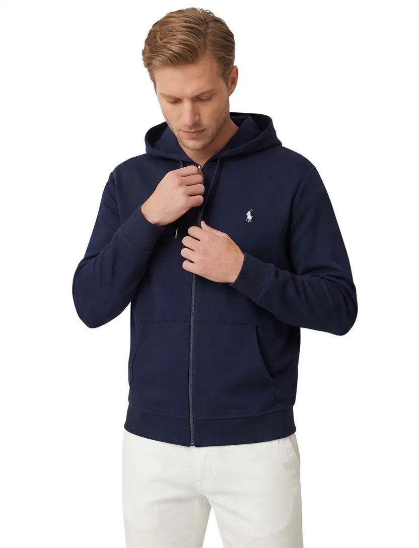 Big & Tall Polo Ralph Lauren vest donkerblauw logo