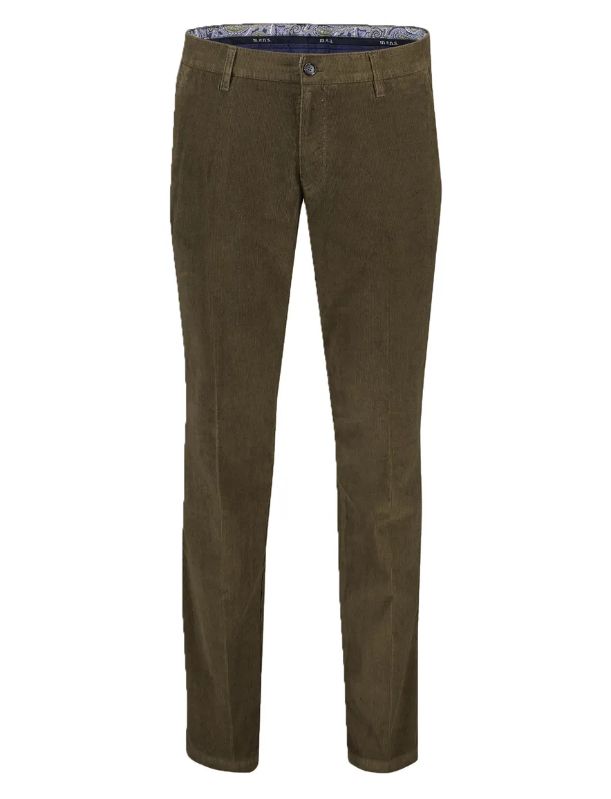 M.E.N.S. katoenen broek groen