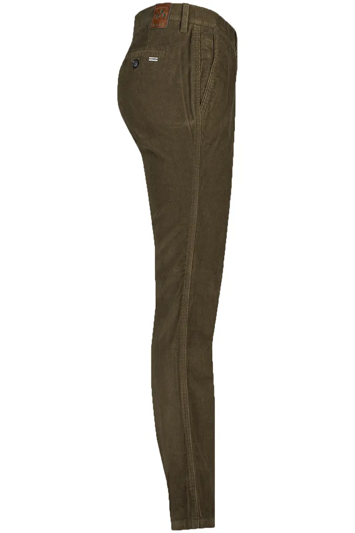 katoenen broek M.E.N.S. groen