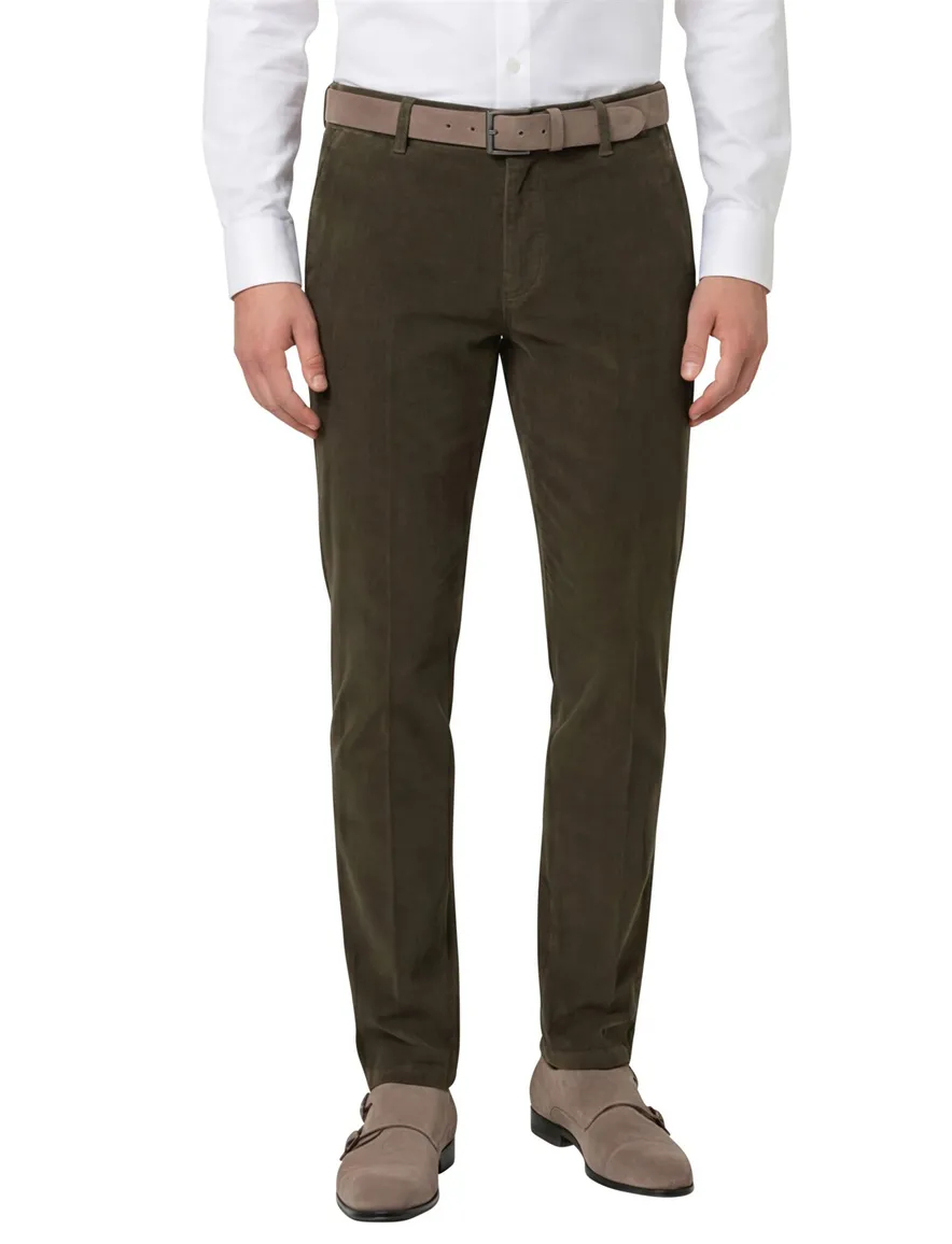 M.E.N.S. katoenen broek groen