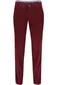 M.E.N.S. katoenen ribcord broek Madison bordeaux effen katoen