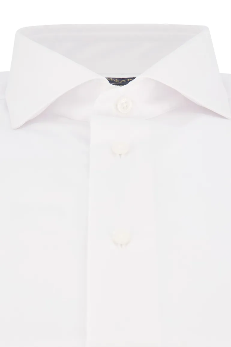 Cavallaro overhemd widespead spierwit slim fit