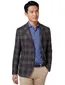 Dressler Sendrik colbert antraciet geruit wol slim fit