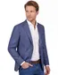 Dressler Sendrik colbert blauw gemêleerd slim fit