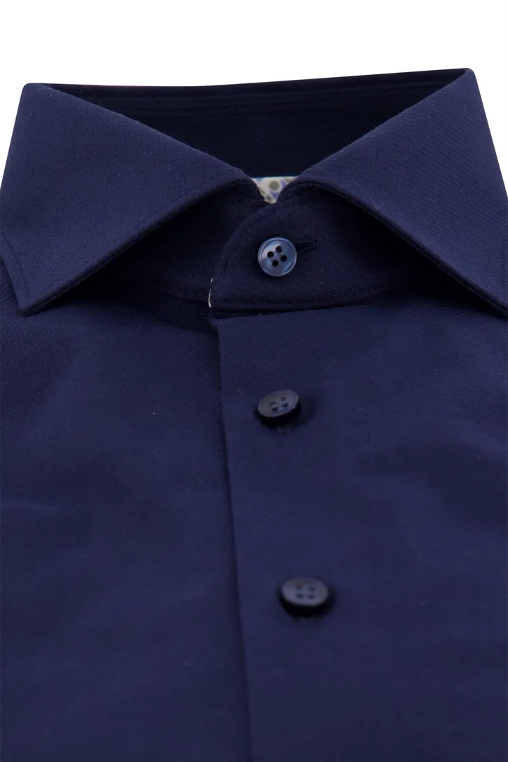Navy Olymp business overhemd extra slim fit katoen