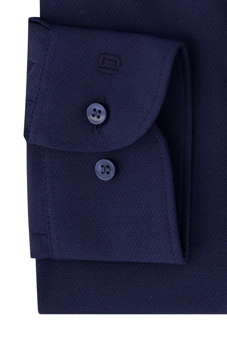 Navy Olymp business overhemd extra slim fit katoen
