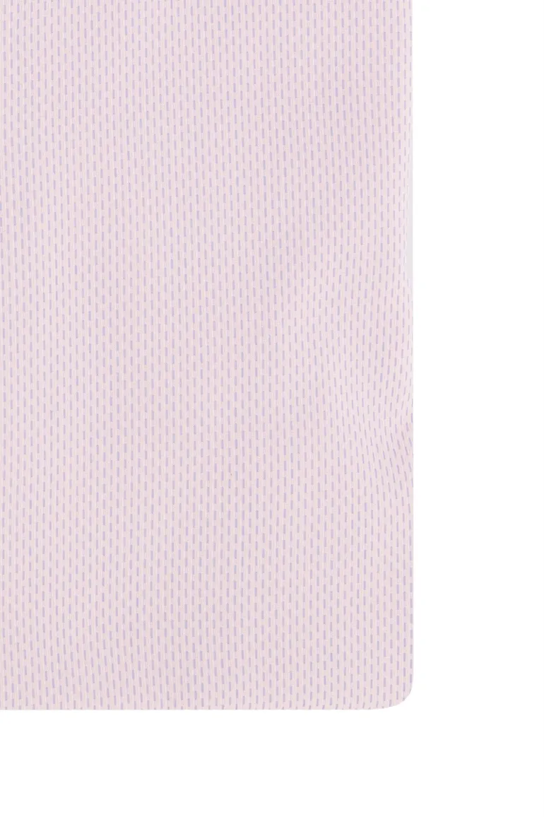 Eton Contemporary business overhemd roze effen katoen