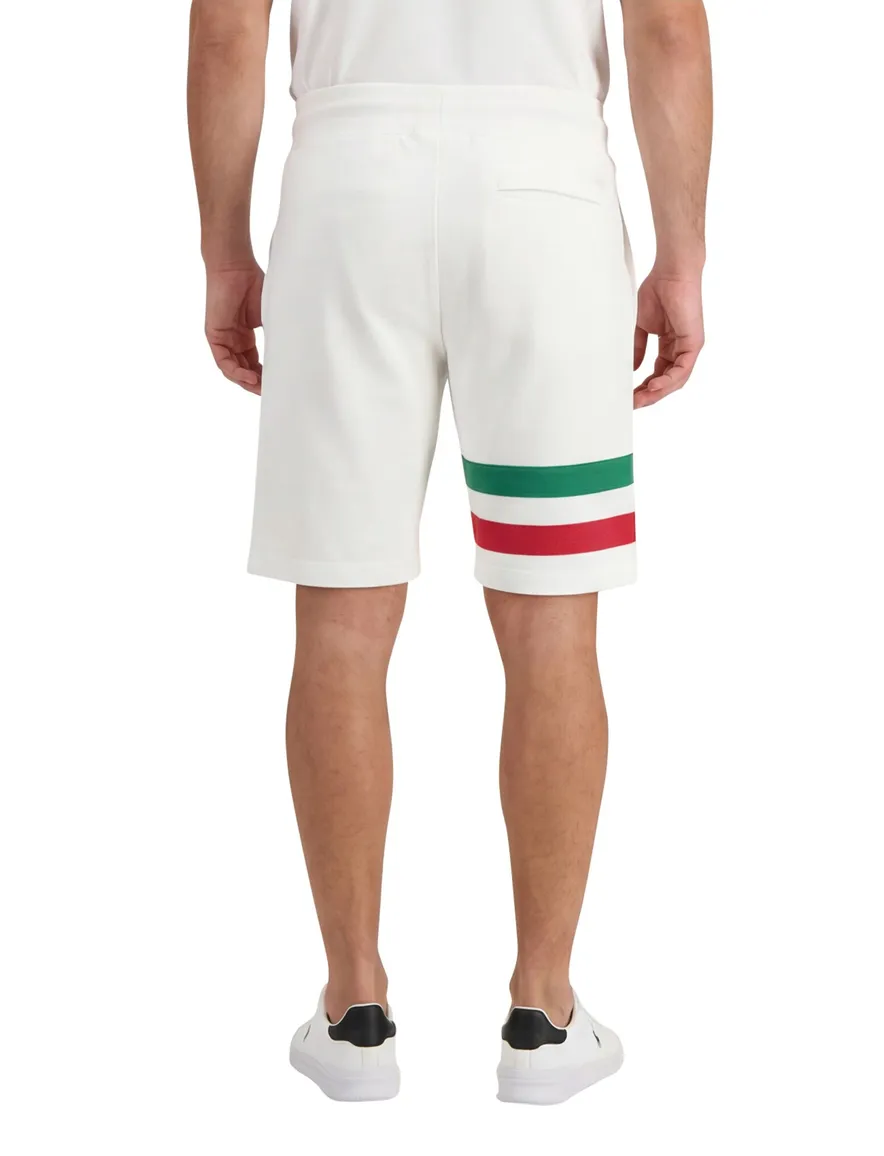 Aeronautica Militare bermuda wit strepen