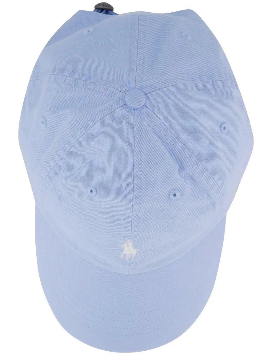Polo Ralph Lauren cap lichtblauw katoen