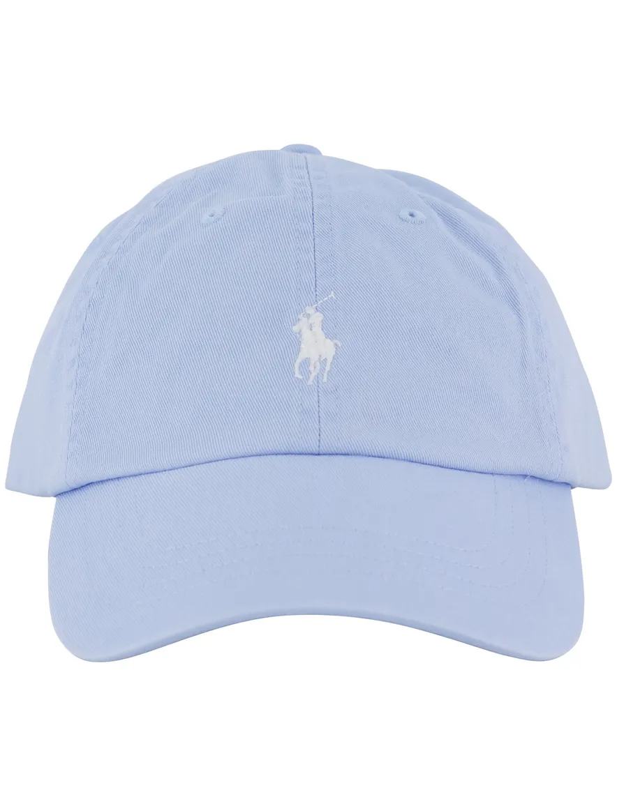 Polo Ralph Lauren cap lichtblauw katoen