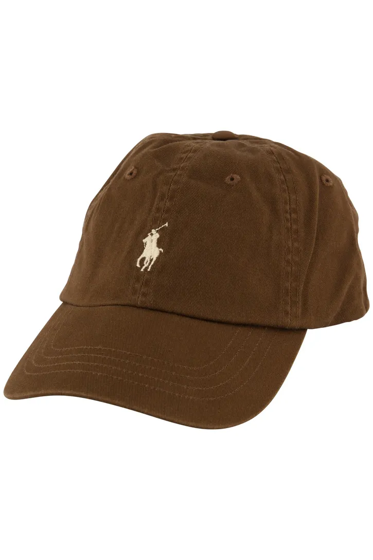 Polo Ralph Lauren cap bruin met logo