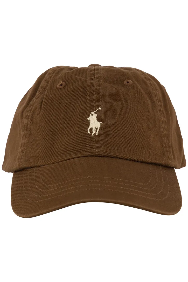 Polo Ralph Lauren cap bruin met logo