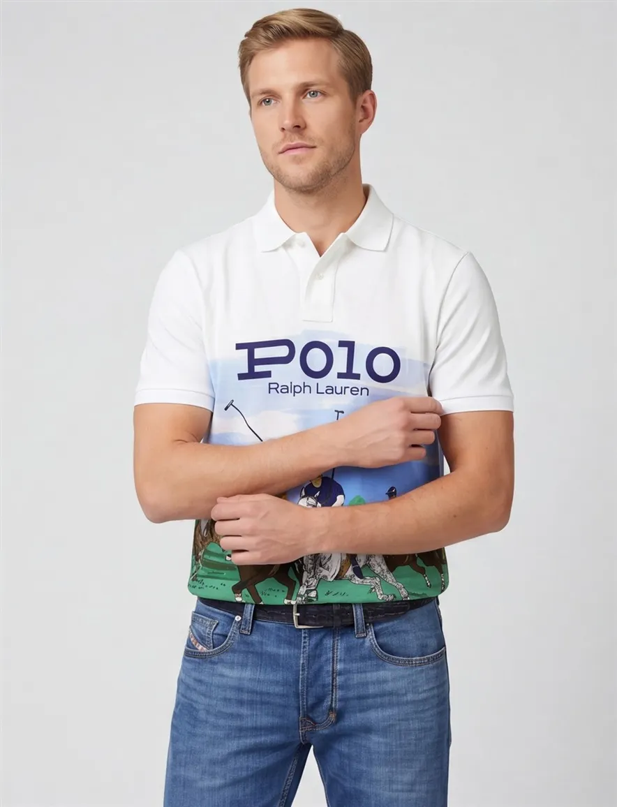 Polo Ralph Lauren polo met print