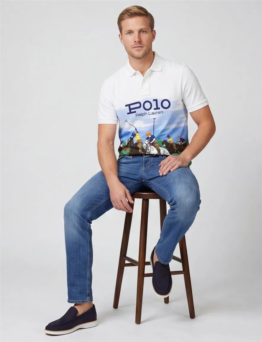 Polo Ralph Lauren polo met print