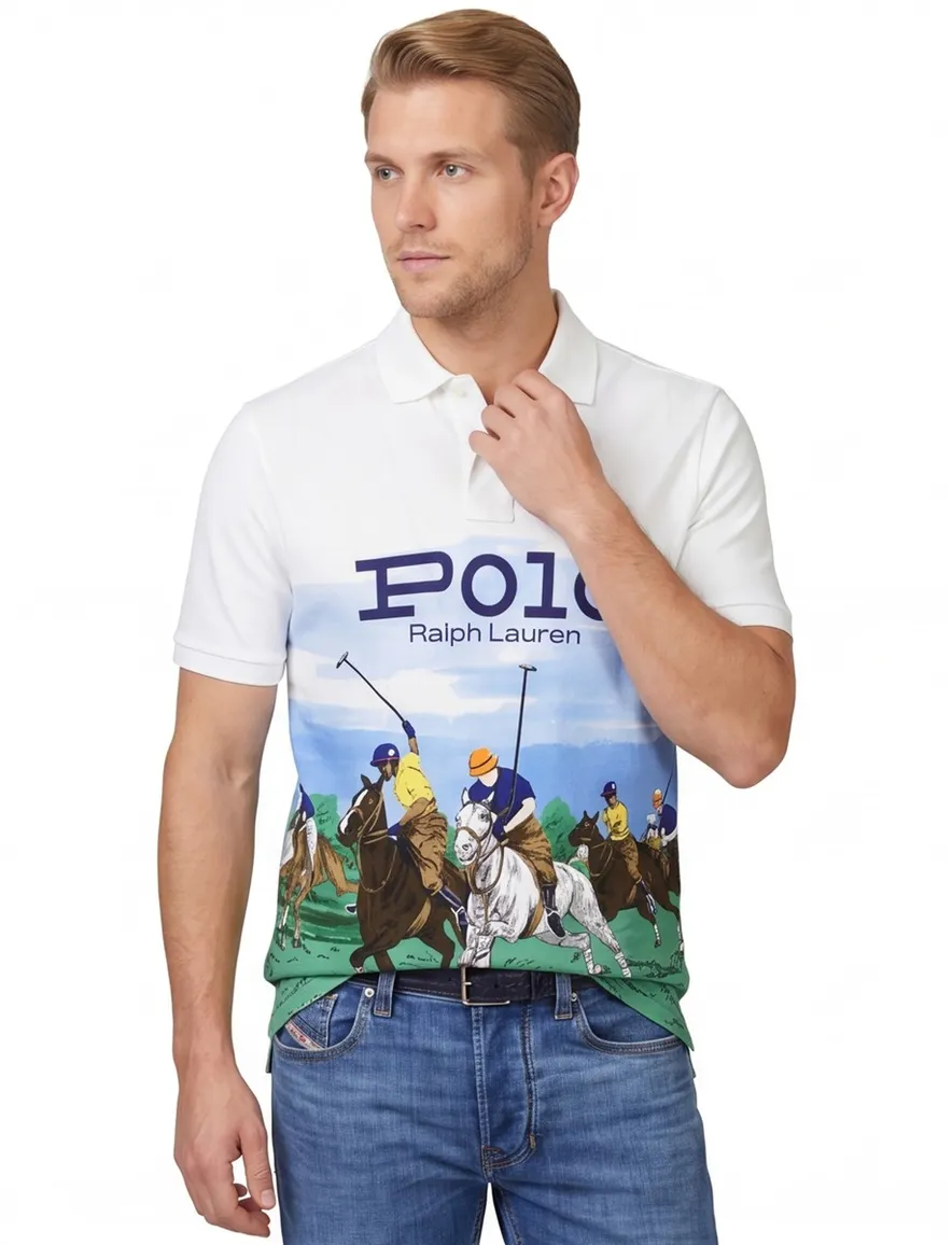 Polo Ralph Lauren polo met print