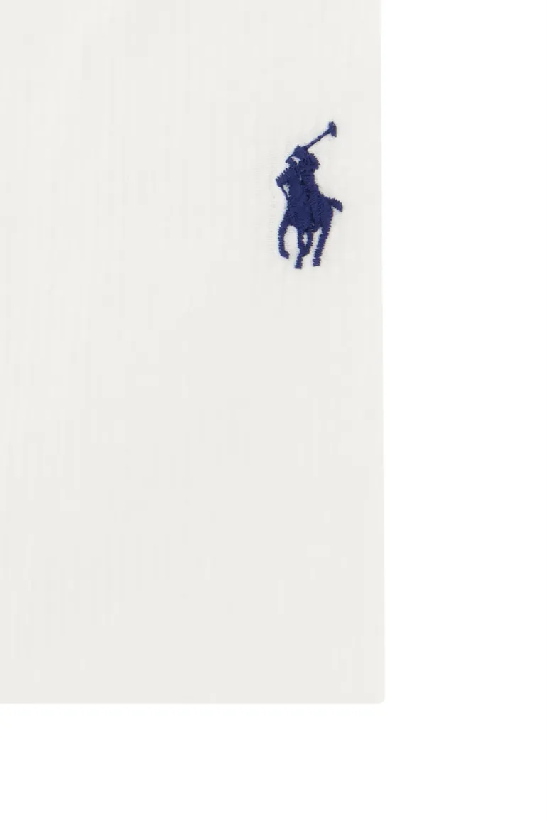Polo Ralph Lauren overhemd korte mouw normale fit wit effen katoen