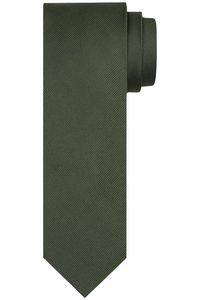 Profuomo stropdas groen effen