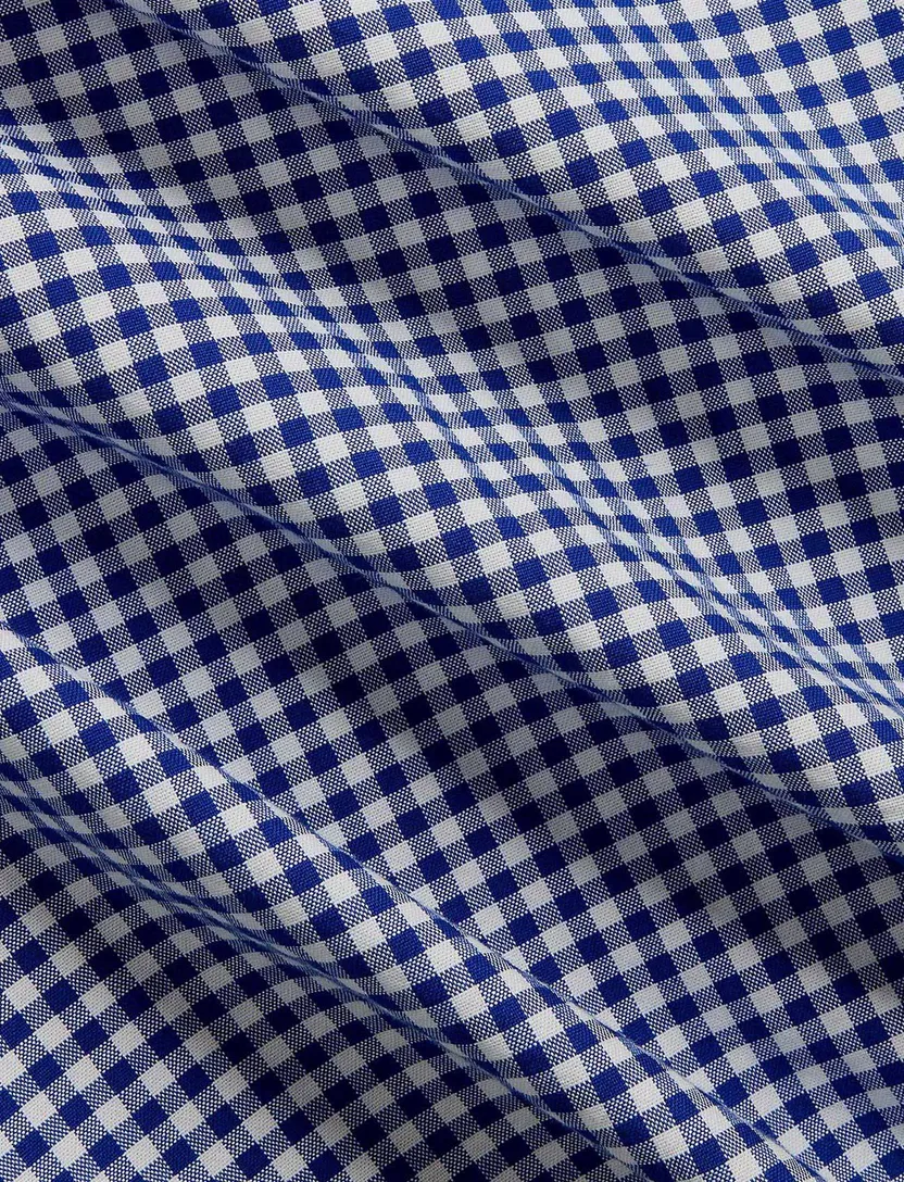 Polo Ralph Lauren Big & Tall overhemd normale fit blauw geruit katoen met logo