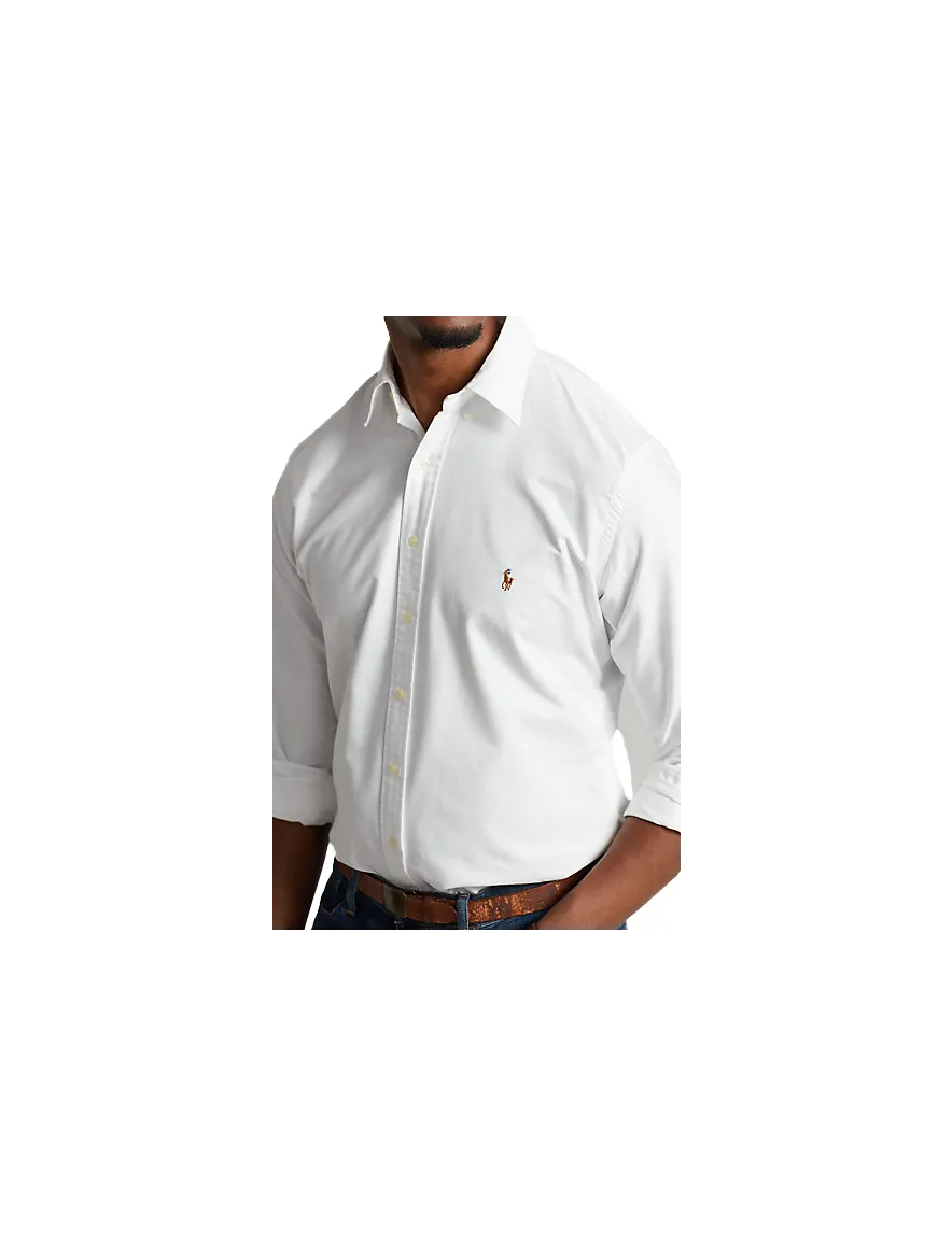 Polo Ralph Lauren Big & Tall overhemd wit effen